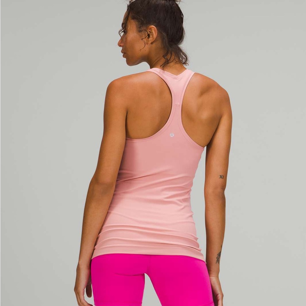 lululemon Cool Racerback Tank Top Nulu Pink Puff